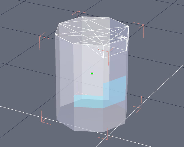 HEXAGON + GeForce 6600 GT ポリゴンめちゃくちゃ